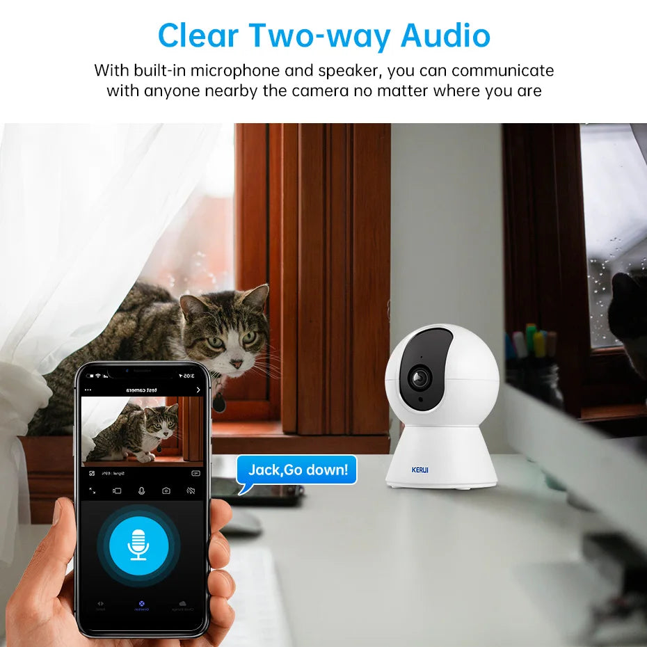 The Ultimate Pet Nanny: 4K Video & AI Alerts.
