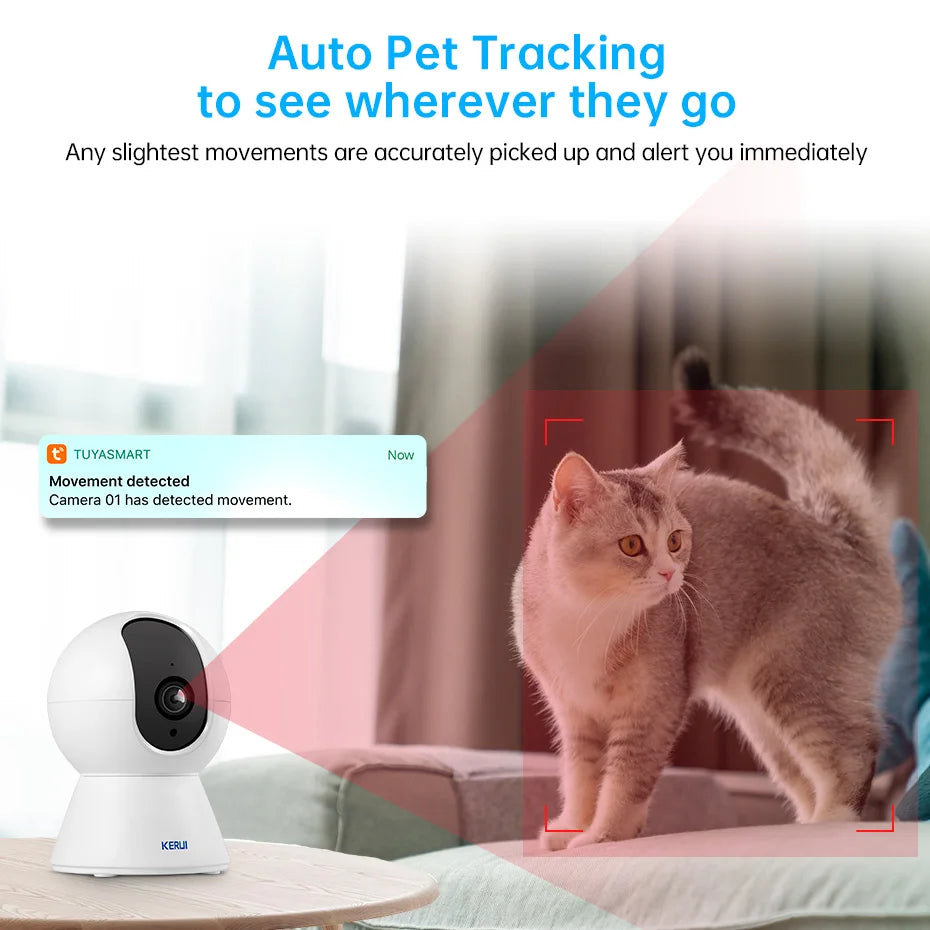 The Ultimate Pet Nanny: 4K Video & AI Alerts.