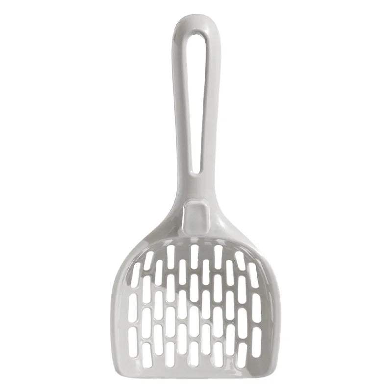 Cat Litter Scoop Plastic Cat Litter Shovel with Base Self Cleaning Cat Litter Box Shovel Kitten Toilet Clean Tools Cat Supplies