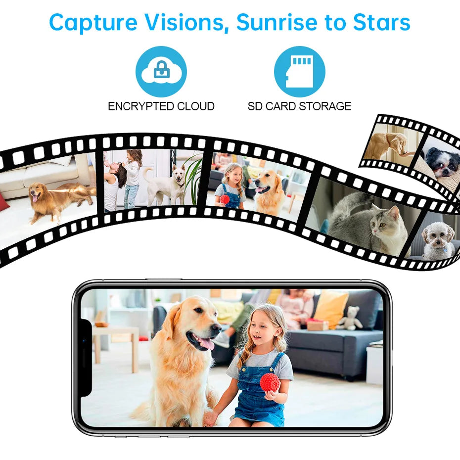 The Ultimate Pet Nanny: 4K Video & AI Alerts.